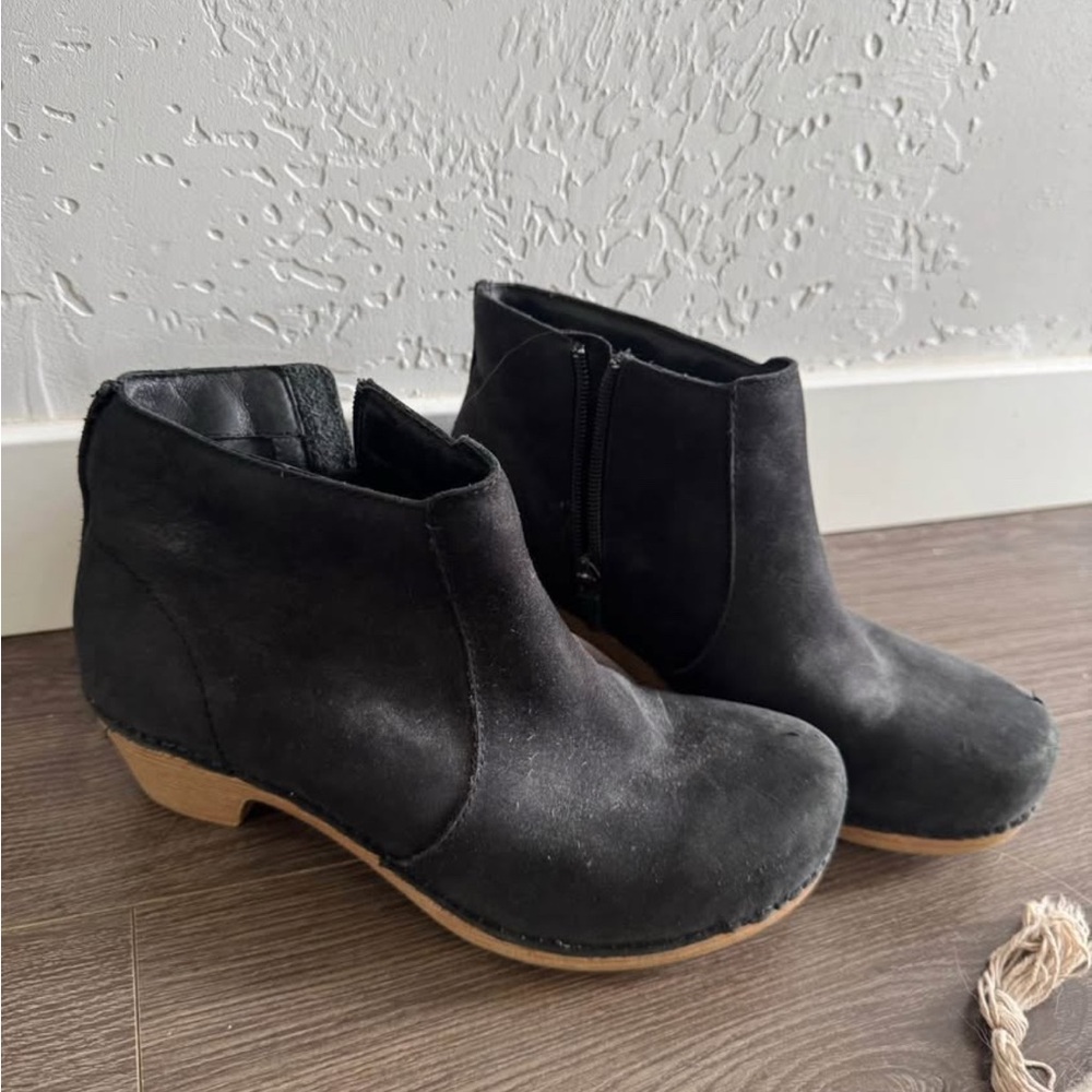 Dansko Black Ankle Booties